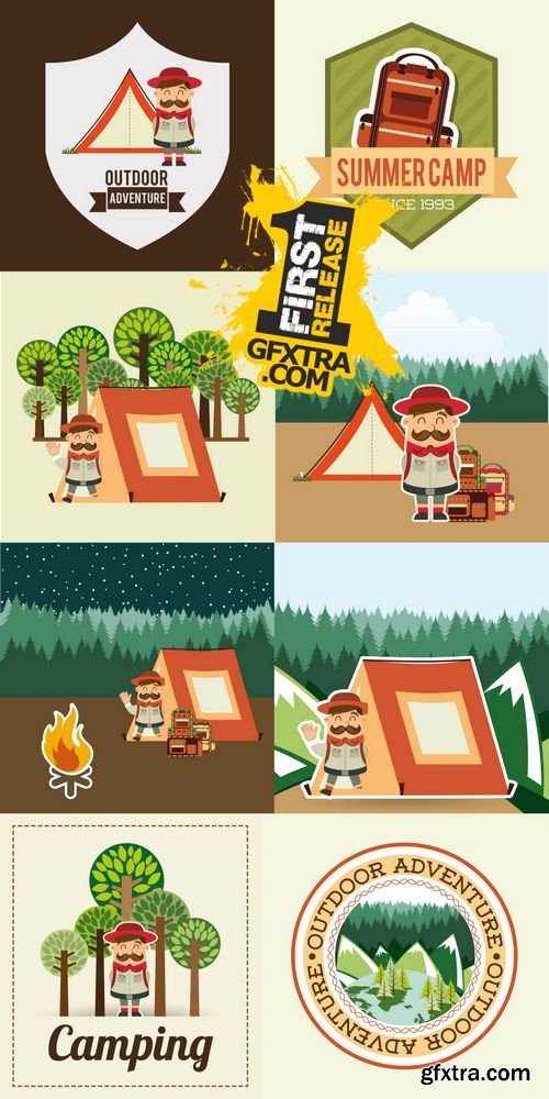 Vector - Camping Adventure 2