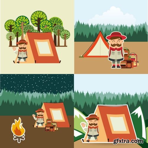 Vector - Camping Adventure 2