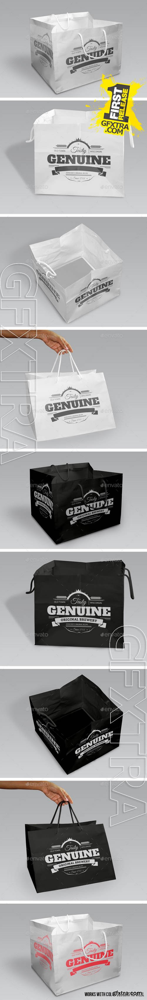 Shopping Bags Mock-Up - GraphicRiver 10545227