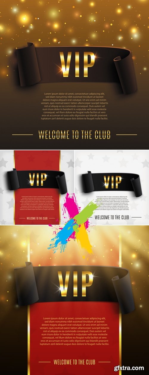 Vip Backgrounds Vector