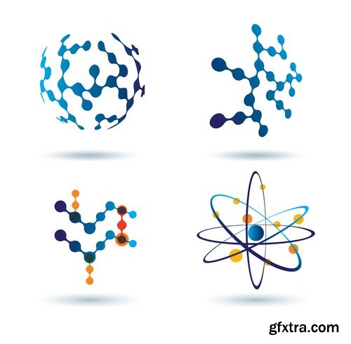 Chemical elements - 25x EPS