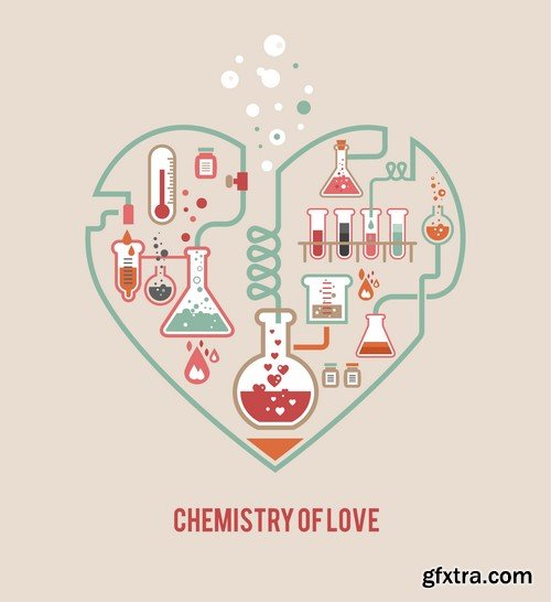 Chemical elements - 25x EPS