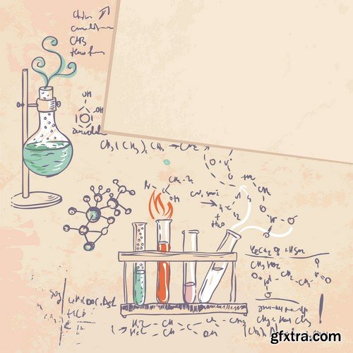 Chemical elements - 25x EPS