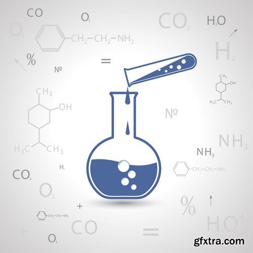 Chemical elements - 25x EPS