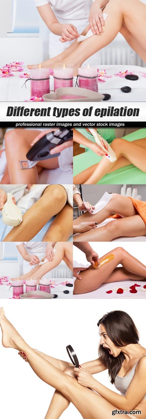 Different types of epilation