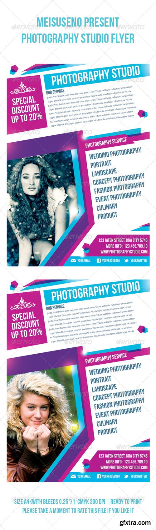 GraphicRiver - Photography Studio Flyer