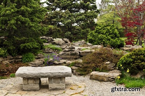 Collection of Zen meditation garden Japanese stone sand 25 HQ Jpeg