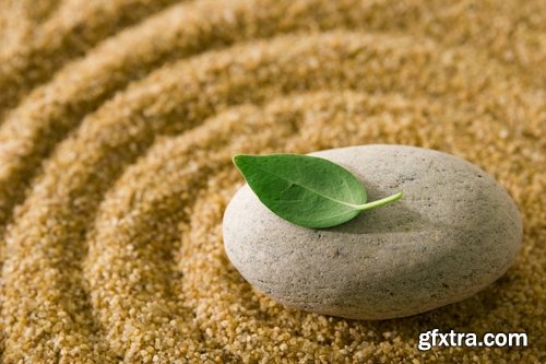 Collection of Zen meditation garden Japanese stone sand 25 HQ Jpeg