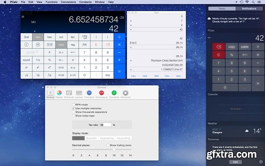 PCalc 4.2 (Mac OS X)