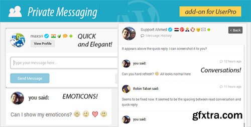 CodeCanyon - Private Messages for UserPro v2.7