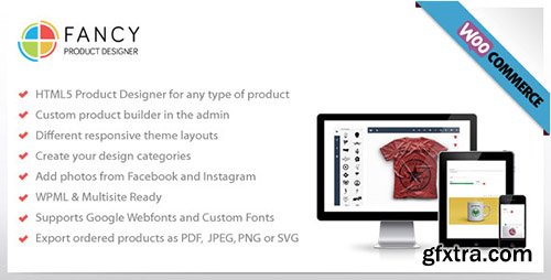 CodeCanyon - Fancy Product Designer v1.1.4 - WooCommerce plugin