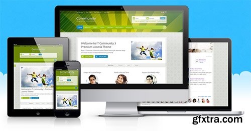 IceTheme - IT Community 3 v1.0.0 - Community Joomla 3.x Theme