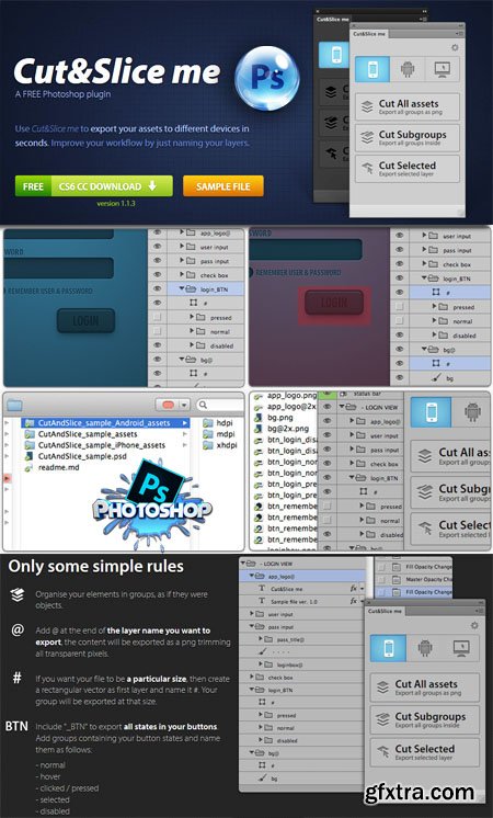 Cut&Slice me 1.1.3 Plugin for Photoshop