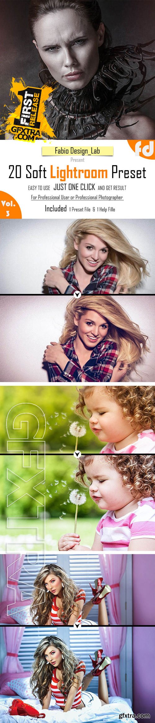 GraphicRiver - 20 Soft Lightroom Preset Vol.3 10519776