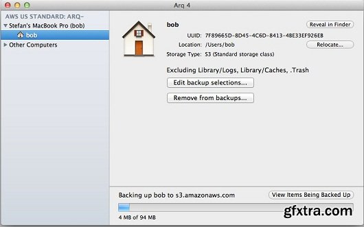 Arq 4.9.2 (Mac OS X)