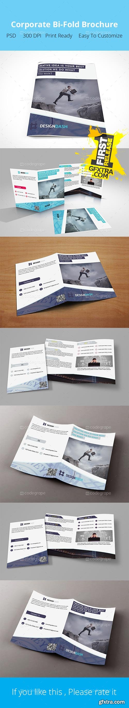 CodeGrape - Design Agency Bi-Fold Brochure 5124