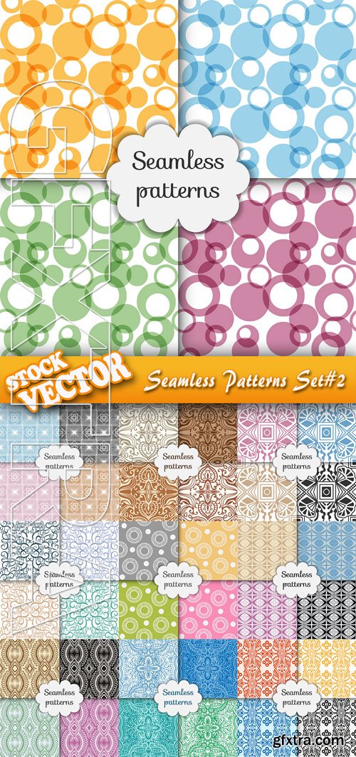 Stock Vector - Seamless Patterns Set#2