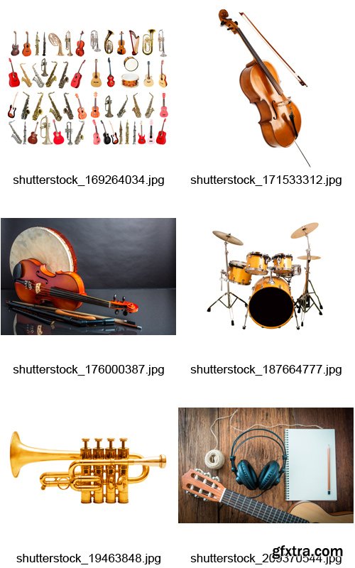 Amazing SS - Musical Instruments, 25xJPGs