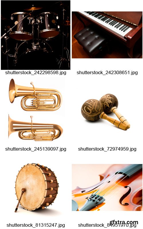 Amazing SS - Musical Instruments, 25xJPGs