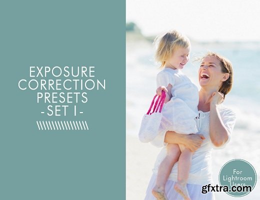 Exposure Correction Lightroom Presets -Set 1-