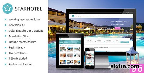 ThemeForest - Starhotel v1.0 - Responsive Hotel Booking Template - FULL