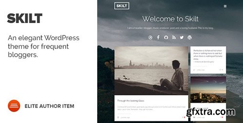 ThemeForest - Skilt v1.0.8 - A WordPress theme for Frequent Bloggers