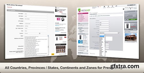 PrestaCheap - All Countries, States and Zones v1.0 for PrestaShop