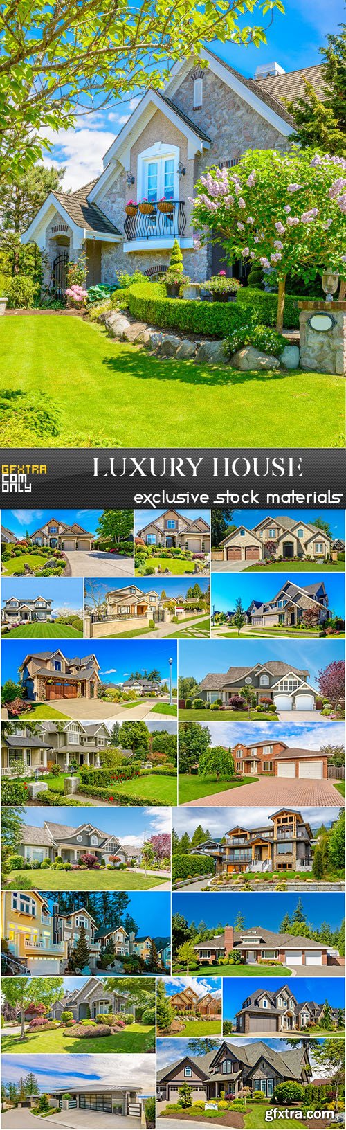 Luxury House, 25xUHQ JPEG