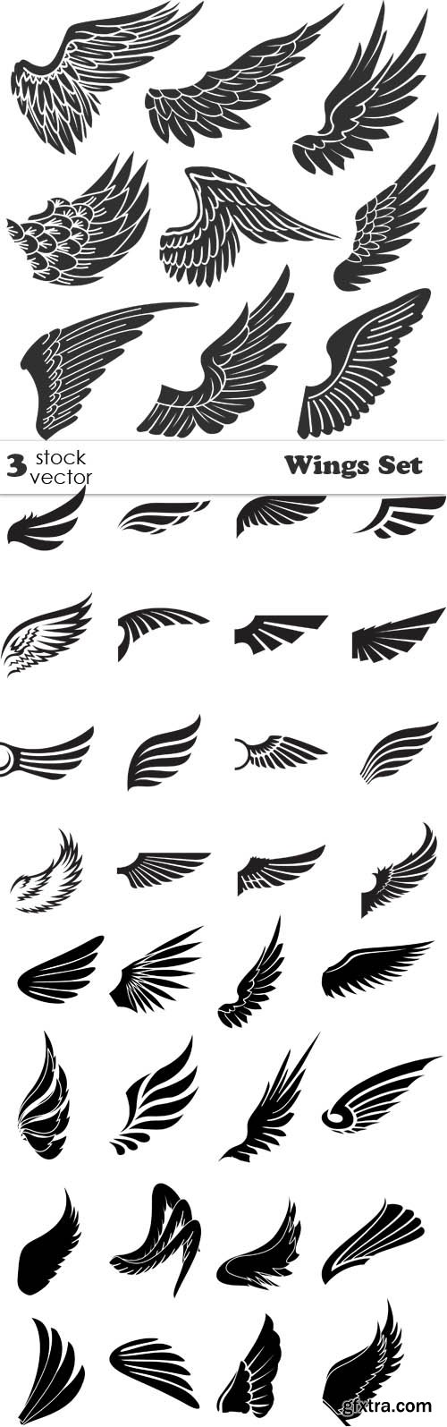 Vectors - Wings Set