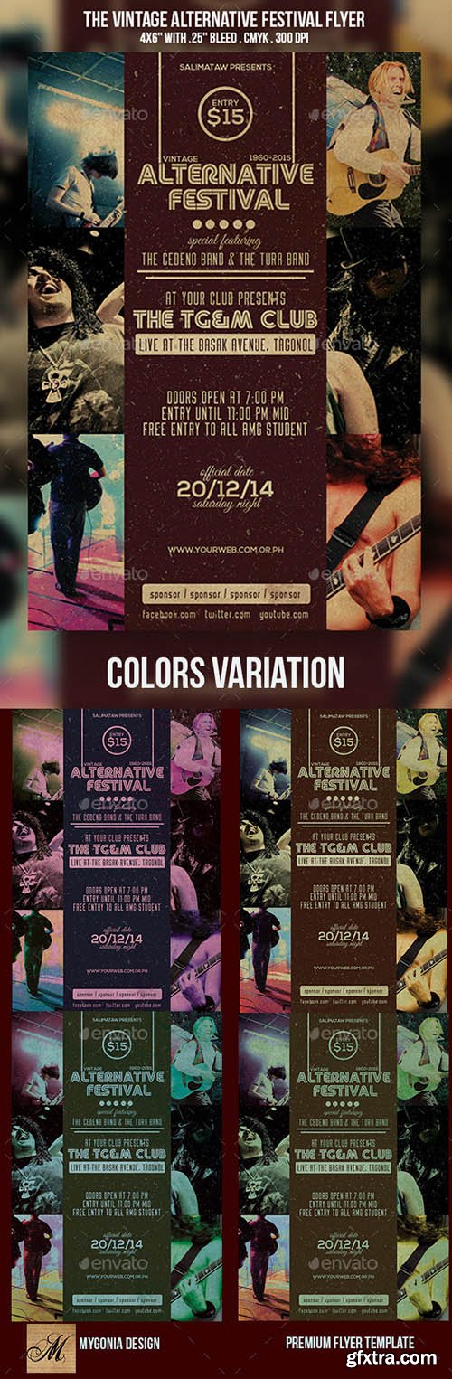 GraphicRiver Alternative Festival Flyer / Poster 9543349