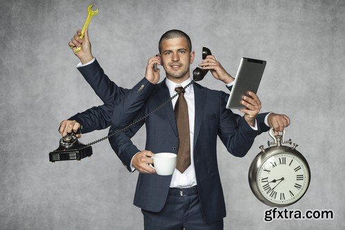 Stock Photos - Businessman 4, 25xJPG