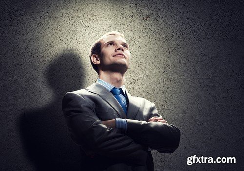 Stock Photos - Businessman 4, 25xJPG