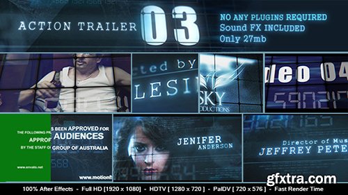 Videohive Action Trailer 3 9704853 (SOUND FX FILE INCLUDED)