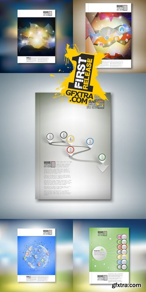 Vector - Brochure, Flyer or Report for Business 1