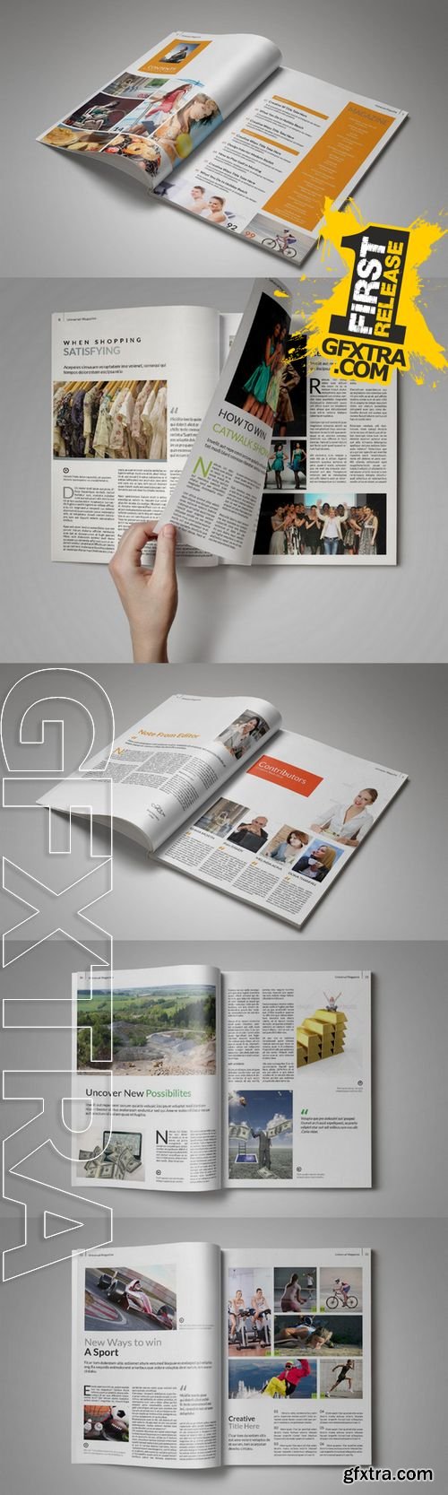 Multi-purpose Magazine Template - CM 167832