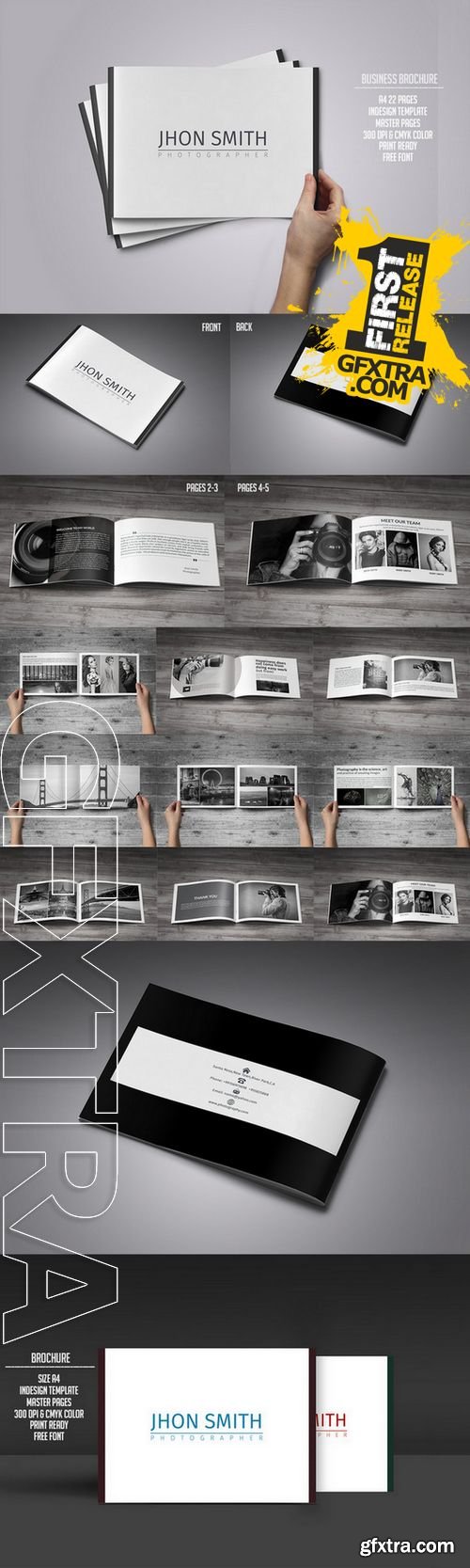 Minimal Portfolio Brochure - CM 214284