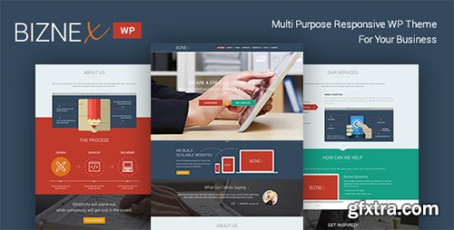 ThemeForest - BizNex v1.9 - Multi-Purpose Parallax WordPress Theme