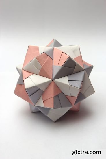 Stock Photos - Colorful Modular Origami Ball