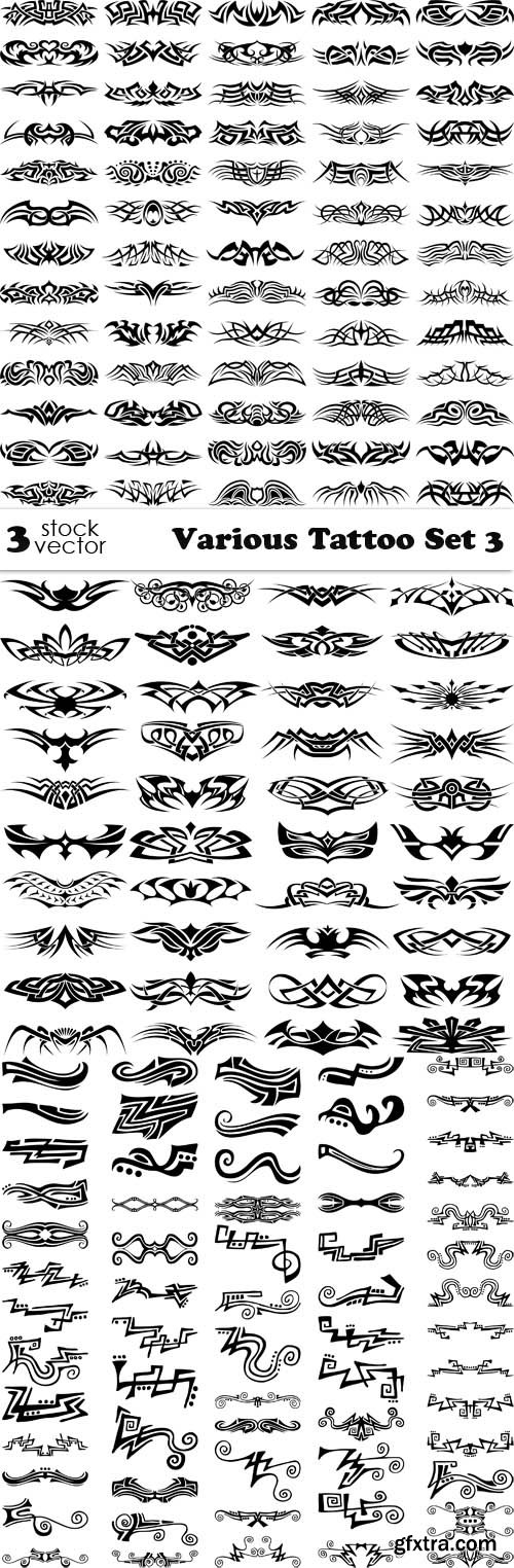 Vectors - Various Tattoo Set 3