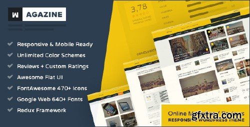 ThemeForest - Wagazine - Magazine & Reviews Responsive WordPress Theme