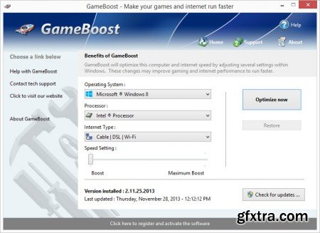 PGWARE GameBoost v2.3.9.2015 Portable