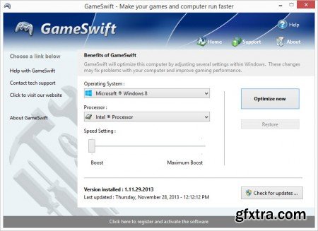 PGWARE GameSwift v1.3.9.2015 Portable