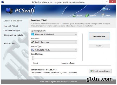 PGWARE PCSwift v1.3.9.2015 Portable