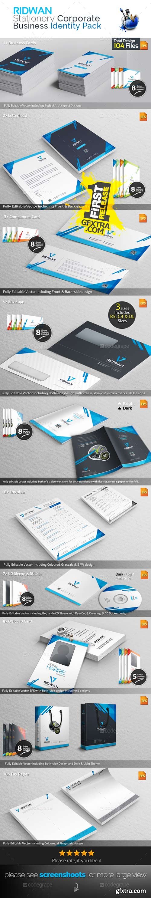 CodeGrape - Corporate Business Identity Pack 4906