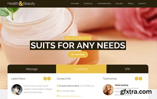 HotbootStrap - Health&Beauty – SPA Salon Bootstrap Template