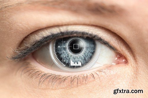 Stock Photos - Eyes, 25xJPG