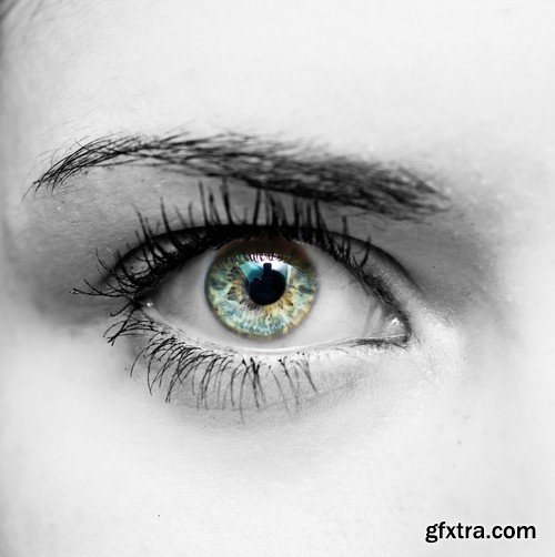 Stock Photos - Eyes, 25xJPG