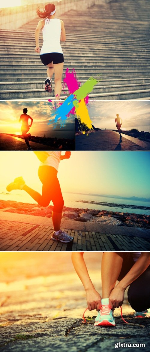 Stock Photo - Woman Runner 2