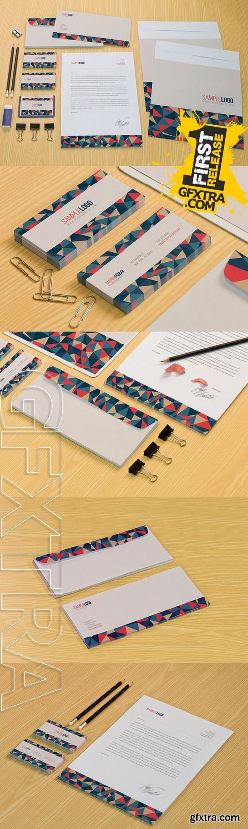 Colorful Pattern Stationery - CM 211322