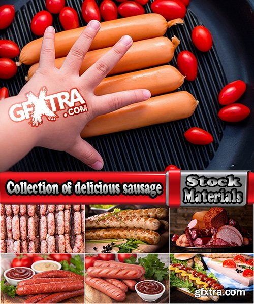 Collection of delicious sausage sausage still life of sausages and boiled sausage 25 HQ Jpeg